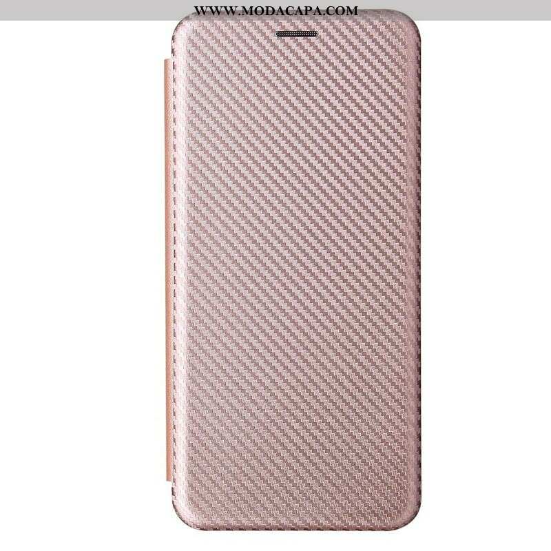 Capa De Celular Para Samsung Galaxy M12 / A12 Flip /fibra De Carbono