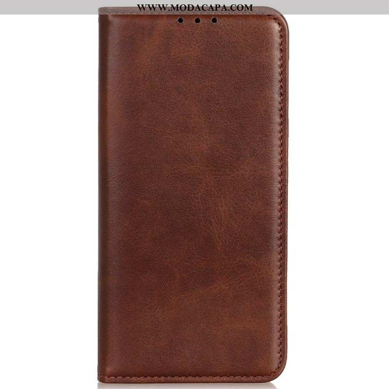 Capa De Celular Para Samsung Galaxy M13 Flip Couro Rachado