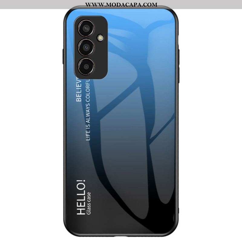 Capa Para Samsung Galaxy M13 Olá Vidro Temperado