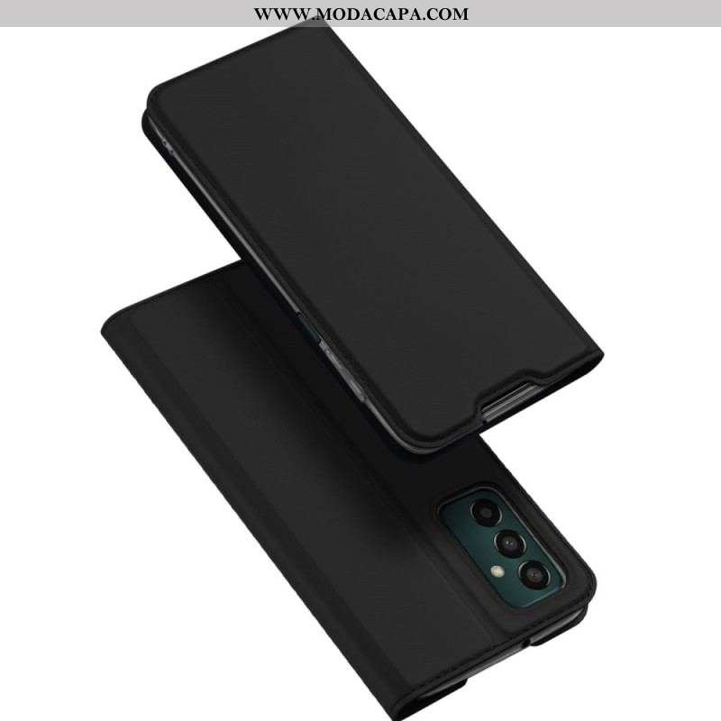 Capa Folio Para Samsung Galaxy M13 Skin Pro Dux Ducis