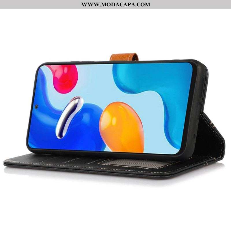 Capa Em Pele Para Samsung Galaxy M23 5G Membrana