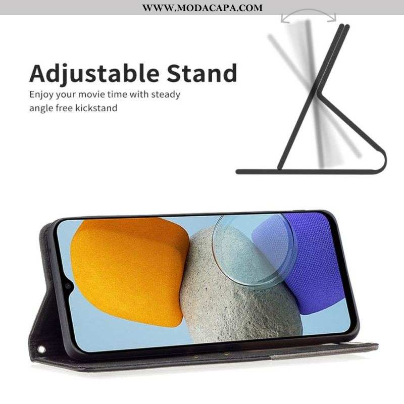 Capa De Celular Para Samsung Galaxy M23 5G Flip Estilo Do Artista