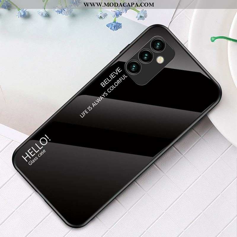 Capa De Celular Para Samsung Galaxy M23 5G Olá Vidro Temperado