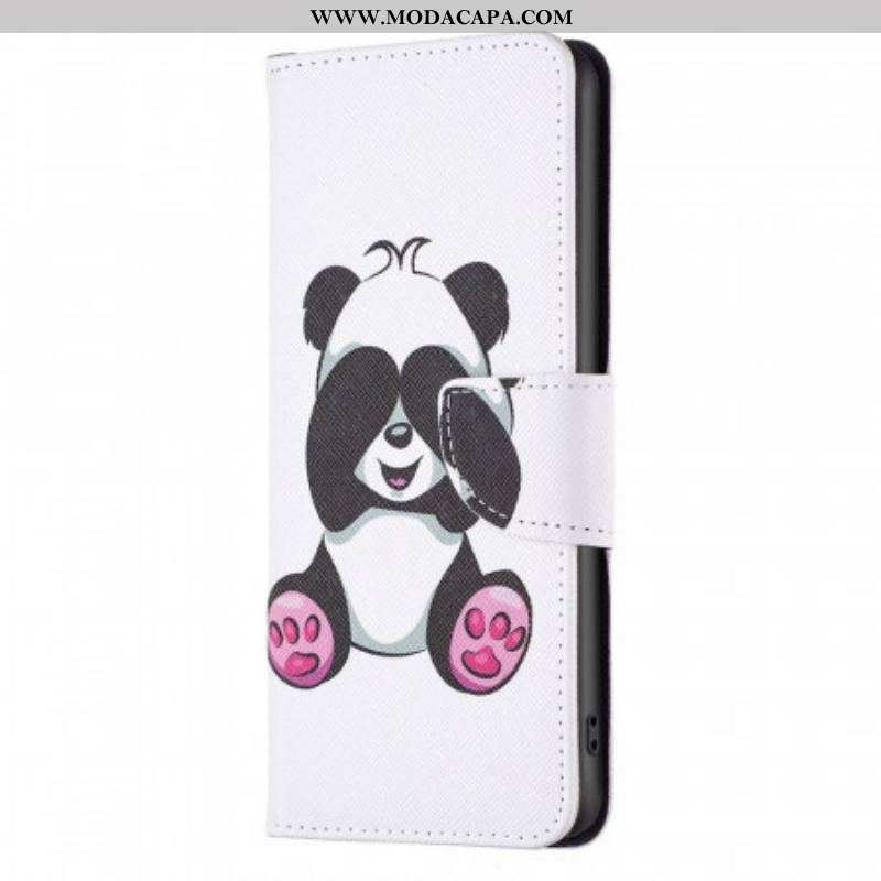 Capa Folio Para Samsung Galaxy M23 5G Panda