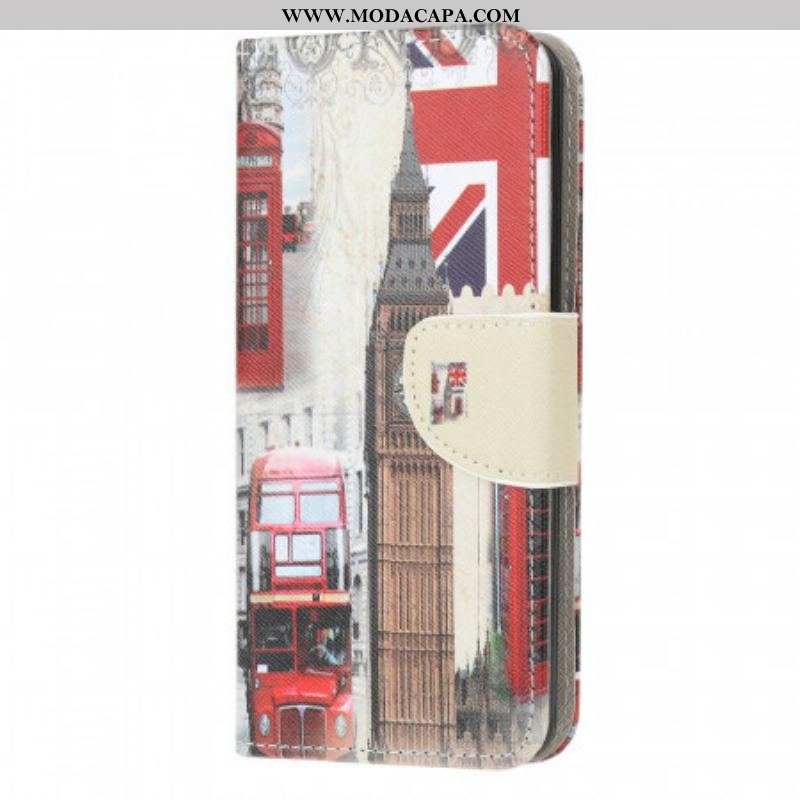 Capa Flip Para Samsung Galaxy M32 Vida Em Londres