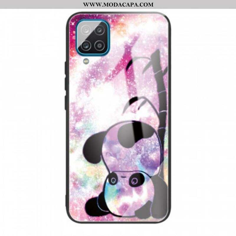 Capa Para Samsung Galaxy M32 Vidro Temperado Panda