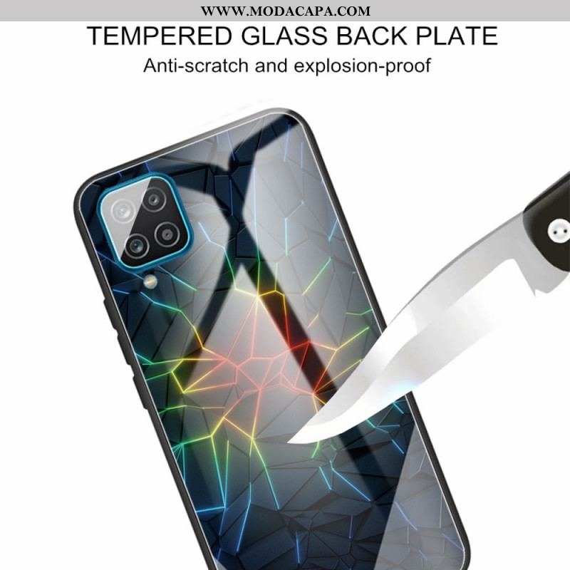 Capa De Celular Para Samsung Galaxy M32 Geometria Vidro Temperado