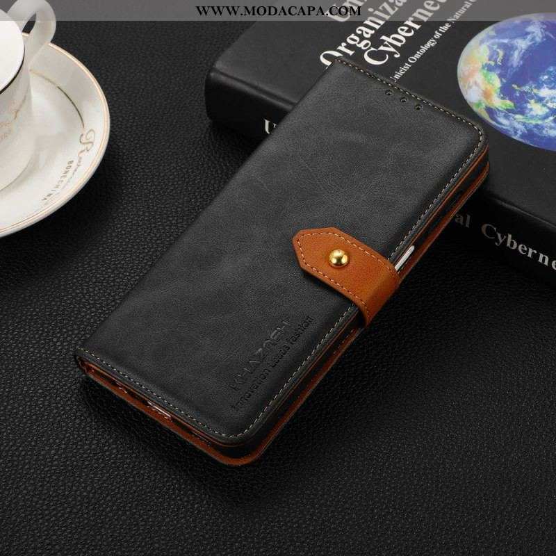 Capa Flip Para Samsung Galaxy M33 5G Alça Khazneh