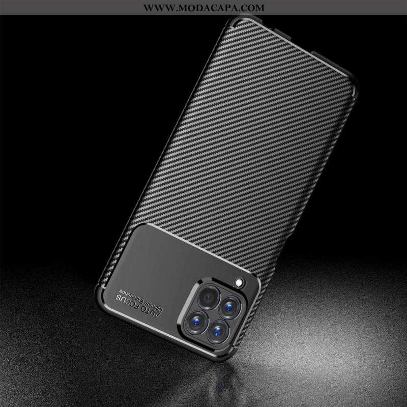 Capa Para Samsung Galaxy M33 5G Fibra De Carbono Flexível