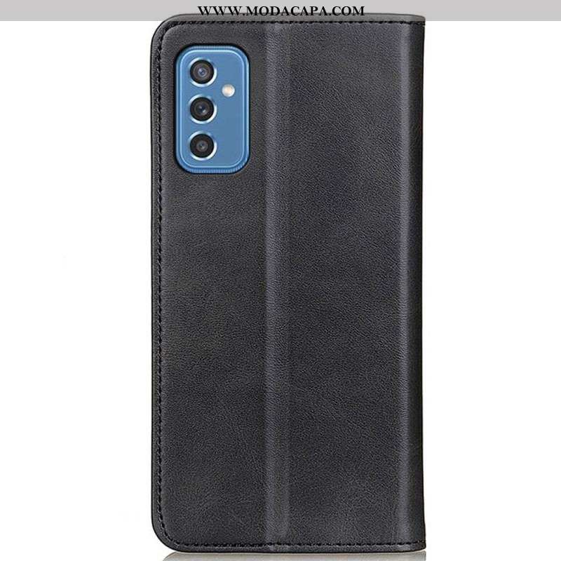 Capa De Celular Para Samsung Galaxy M52 5G Flip Couro Elegante