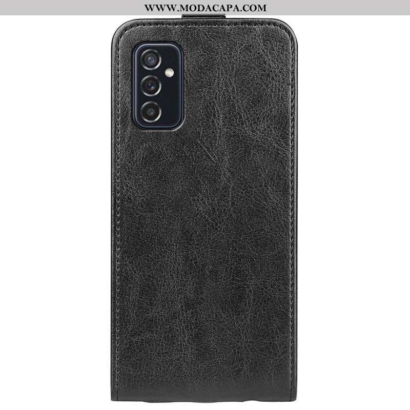 Capa Folio Para Samsung Galaxy M52 5G Vertical