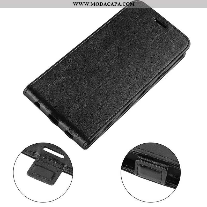 Capa Folio Para Samsung Galaxy M52 5G Vertical