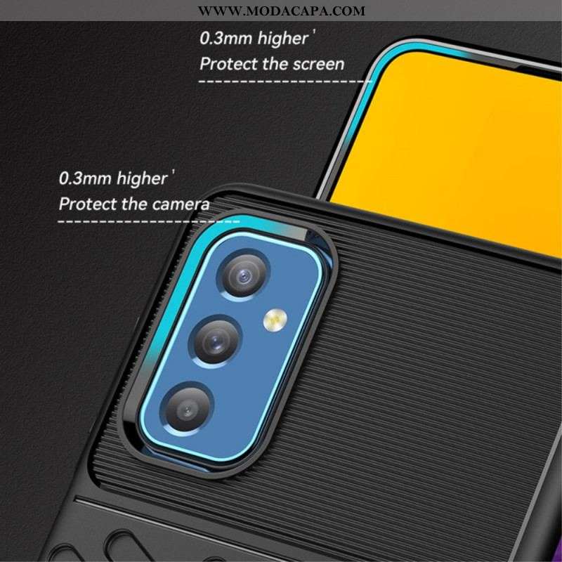 Capa Para Samsung Galaxy M52 5G Punho De Textura