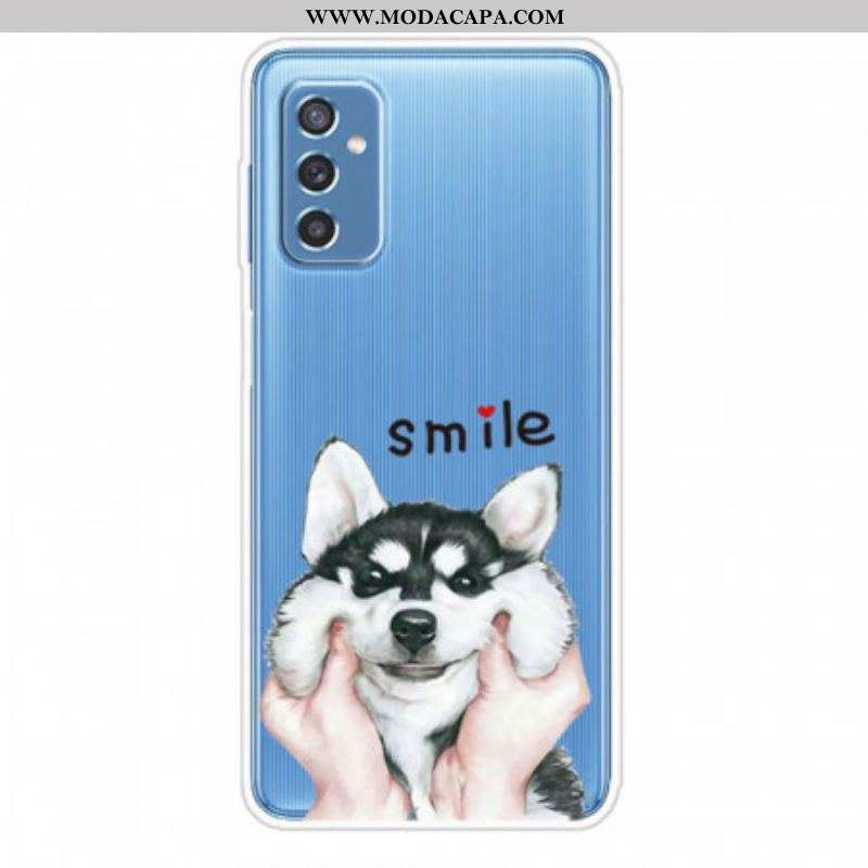 Capa De Celular Para Samsung Galaxy M52 5G Abraço De Lobo