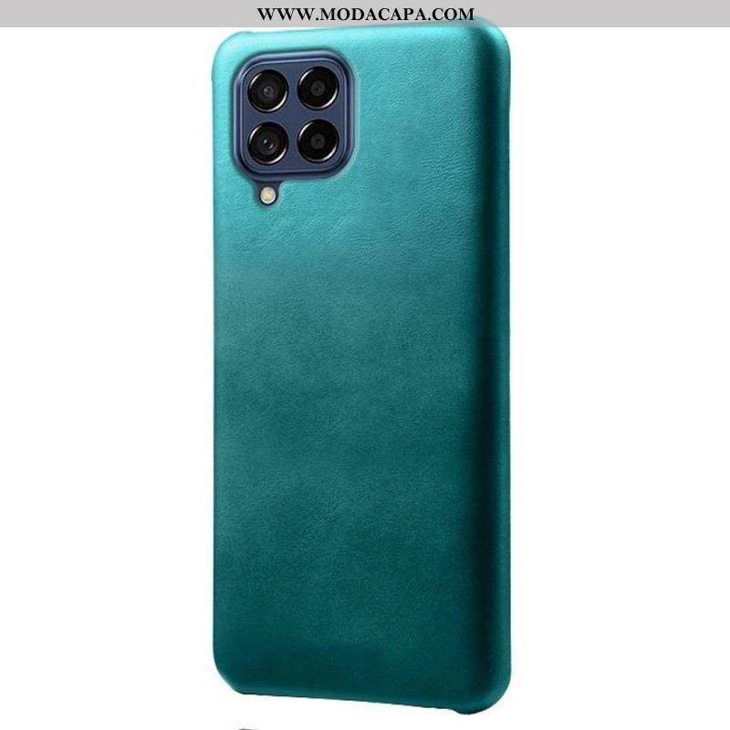 Capa Para Samsung Galaxy M53 5G Efeito Couro