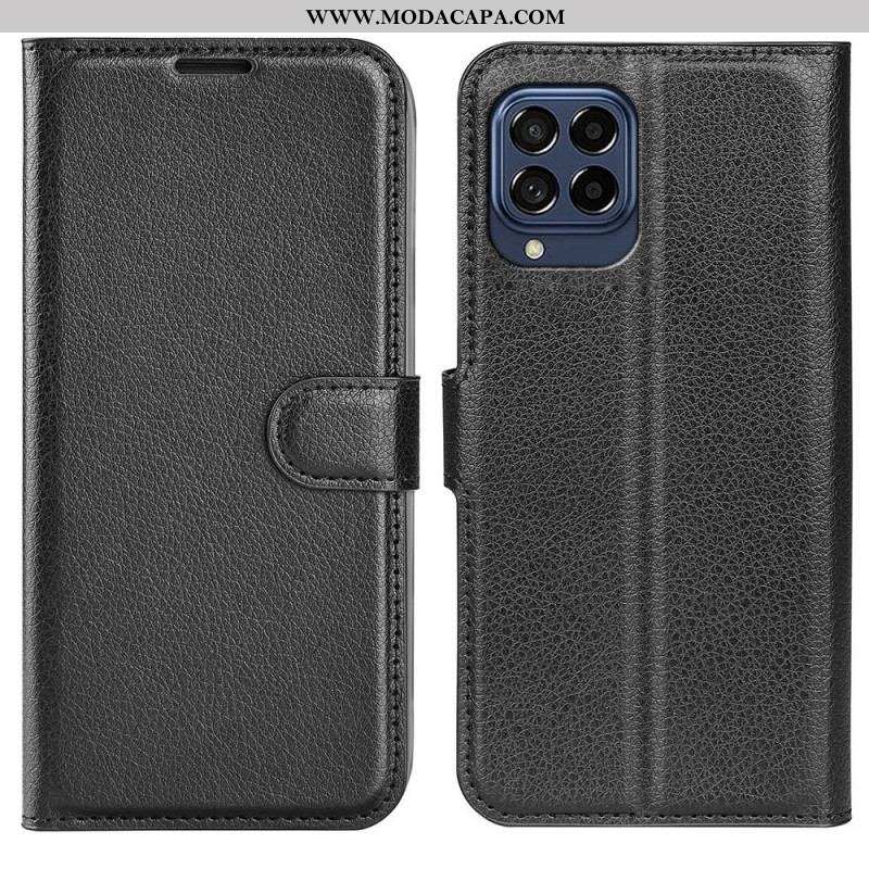 Capa Flip Para Samsung Galaxy M53 5G Clássico