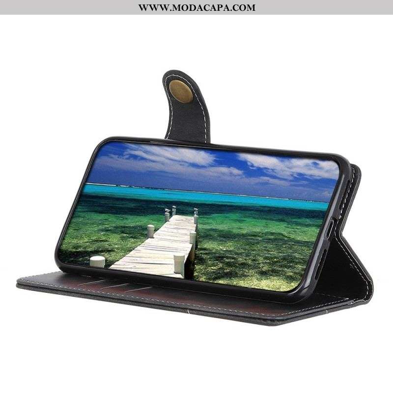 Capa Flip Para Samsung Galaxy M53 5G Botão Artístico