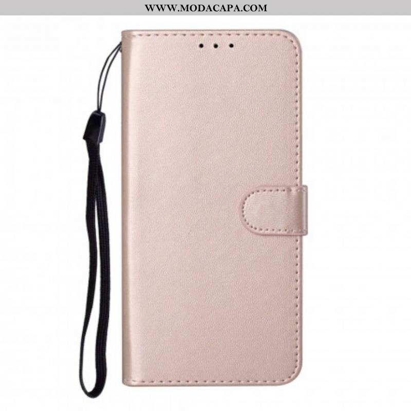 Capa Flip Para Samsung Galaxy S21 5G Design Exclusivo Com Cordão