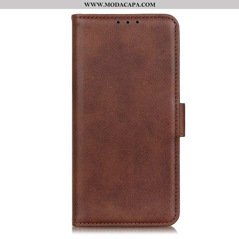 Capa Folio Para Samsung Galaxy S21 5G Flip Aba Dupla