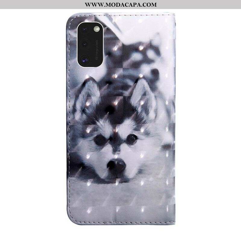 Capa Folio Para Samsung Galaxy S21 5G Gustavo. O Cachorro