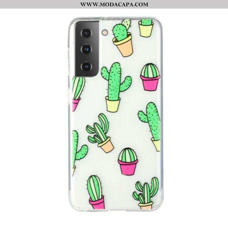 Capa Para Samsung Galaxy S21 5G Mini Cactos