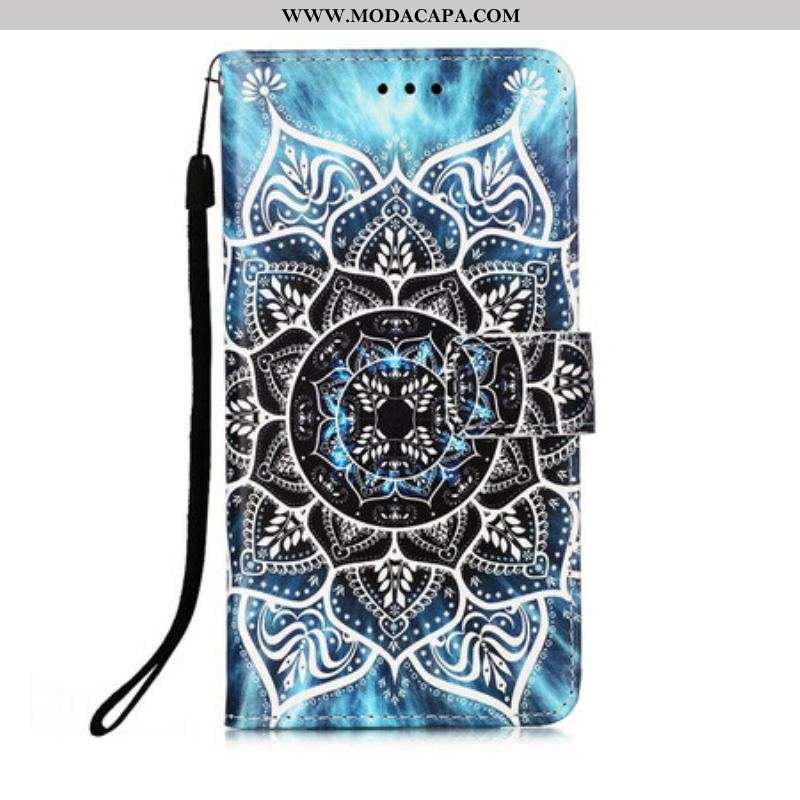 Capa Flip Para Samsung Galaxy S21 5G Mandala No Céu