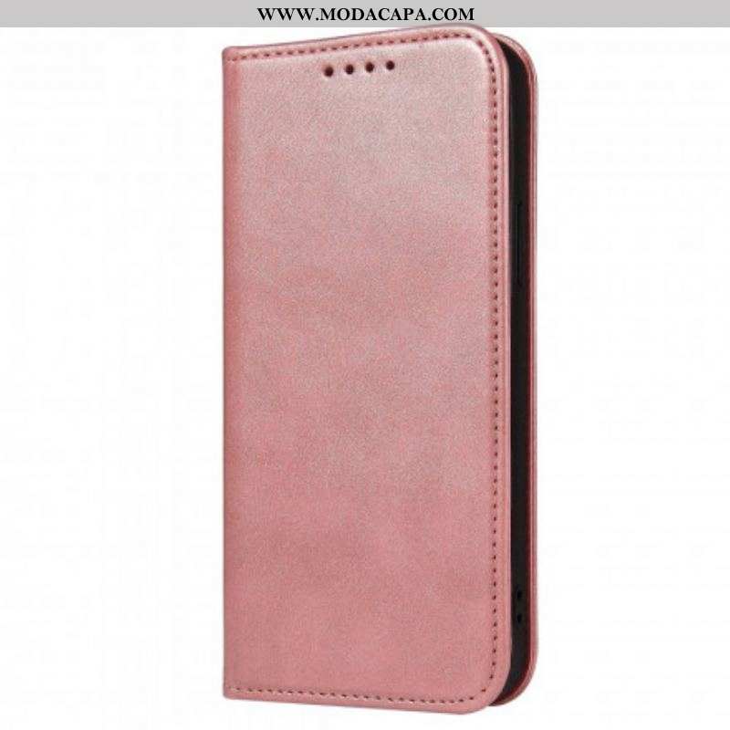 Capa De Celular Para Samsung Galaxy S21 5G Flip Efeito Couro Estilo Empresarial