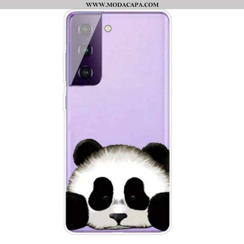 Capa Para Samsung Galaxy S21 5G Panda Sem Costura
