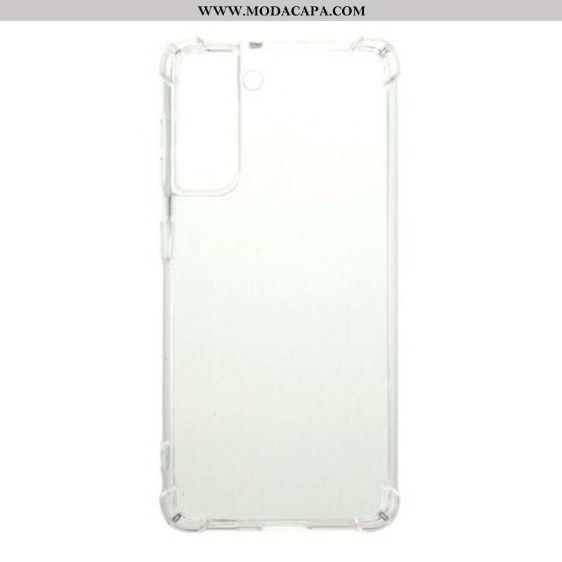 Capa Para Samsung Galaxy S21 5G Cantos Reforçados Sem Costura