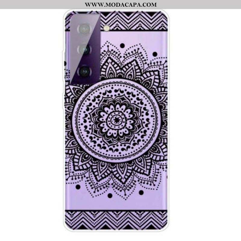 Capa Para Samsung Galaxy S21 FE Linda Mandala