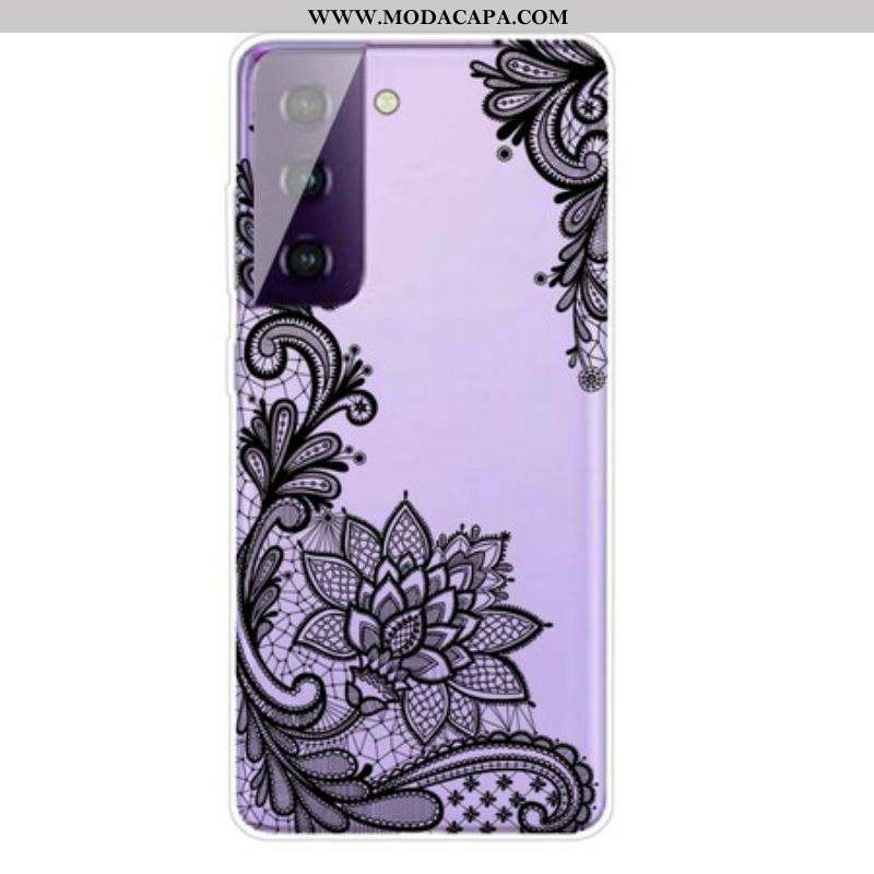 Capa De Celular Para Samsung Galaxy S21 FE Linda Renda