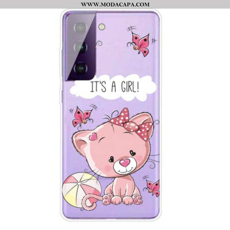 Capa Para Samsung Galaxy S21 FE É Uma Menina