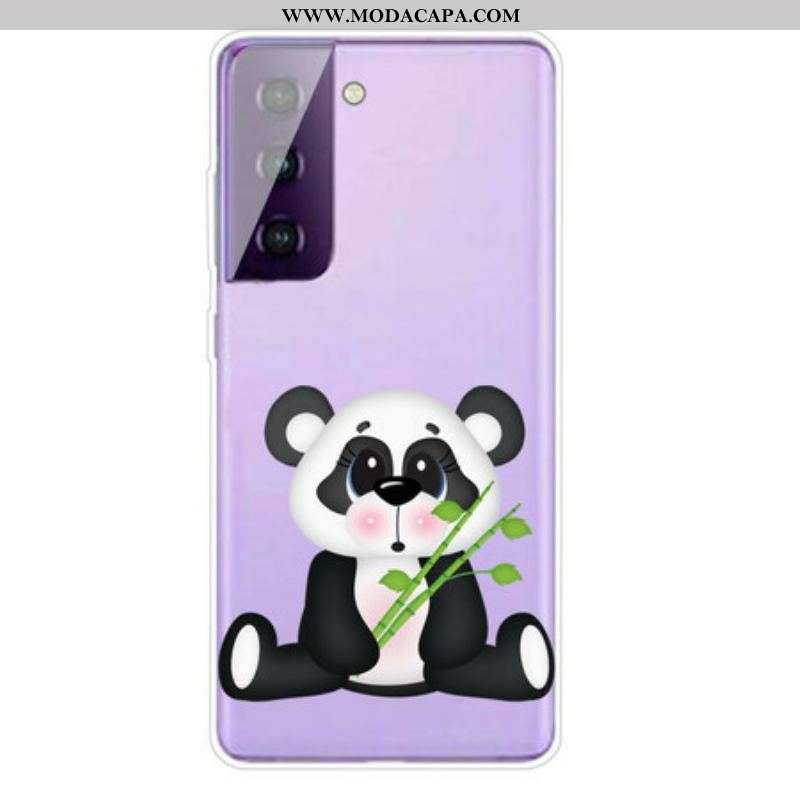 Capa Para Samsung Galaxy S21 FE Panda Triste