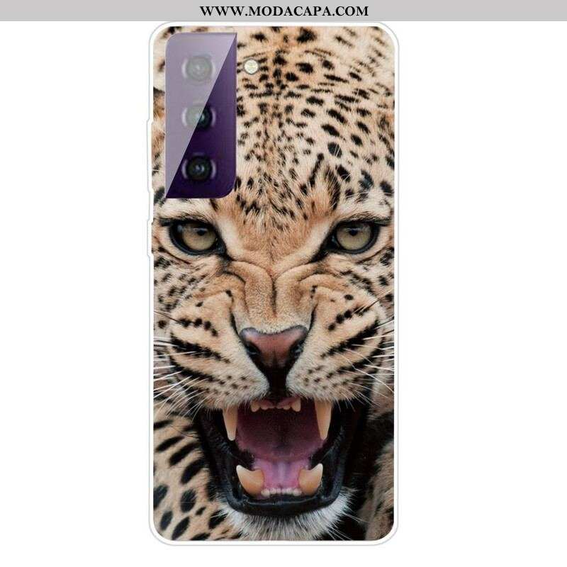 Capa Para Samsung Galaxy S21 Plus 5G Fabuloso Felino