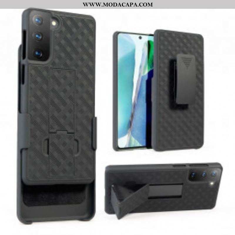 Capa Para Samsung Galaxy S21 Plus 5G Clipe De Dedo