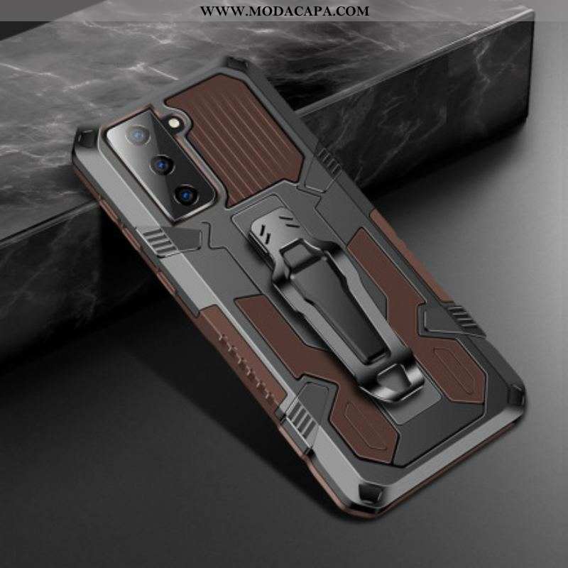 Capa Para Samsung Galaxy S21 Plus 5G Clipe De Suporte Removível