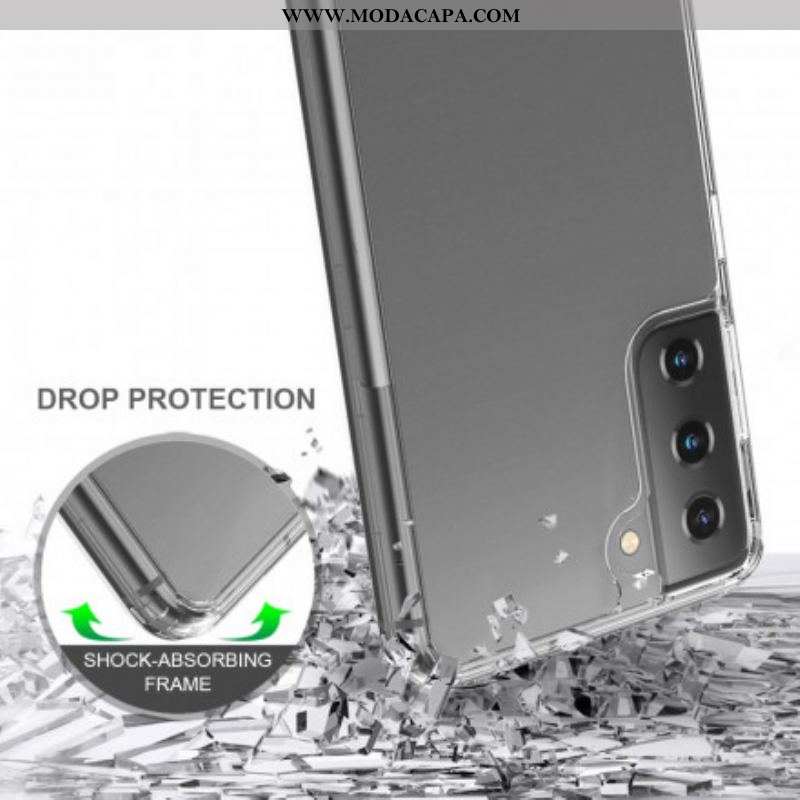 Capa Para Samsung Galaxy S21 Plus 5G Cristal Transparente