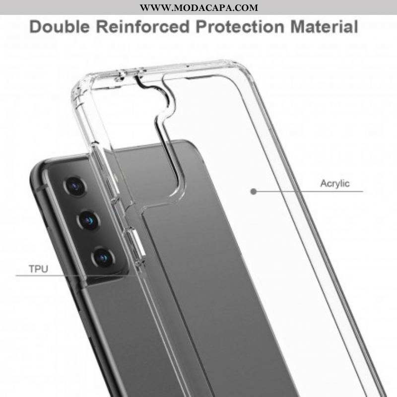 Capa Para Samsung Galaxy S21 Plus 5G Cristal Transparente