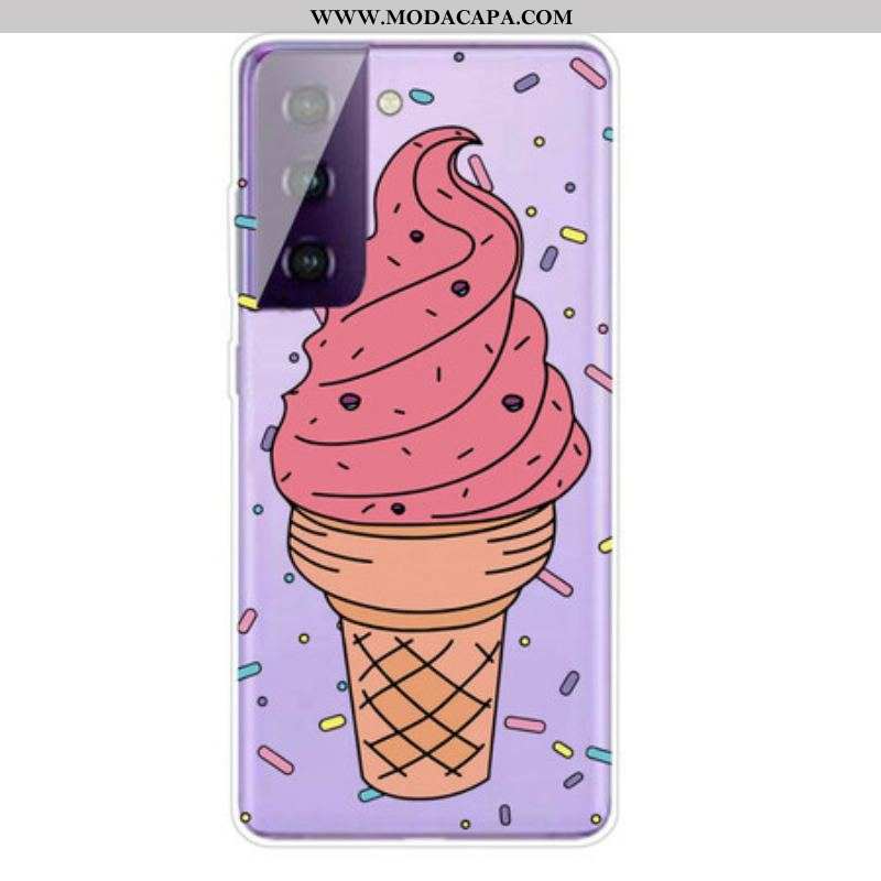 Capa Para Samsung Galaxy S21 Plus 5G Sorvete