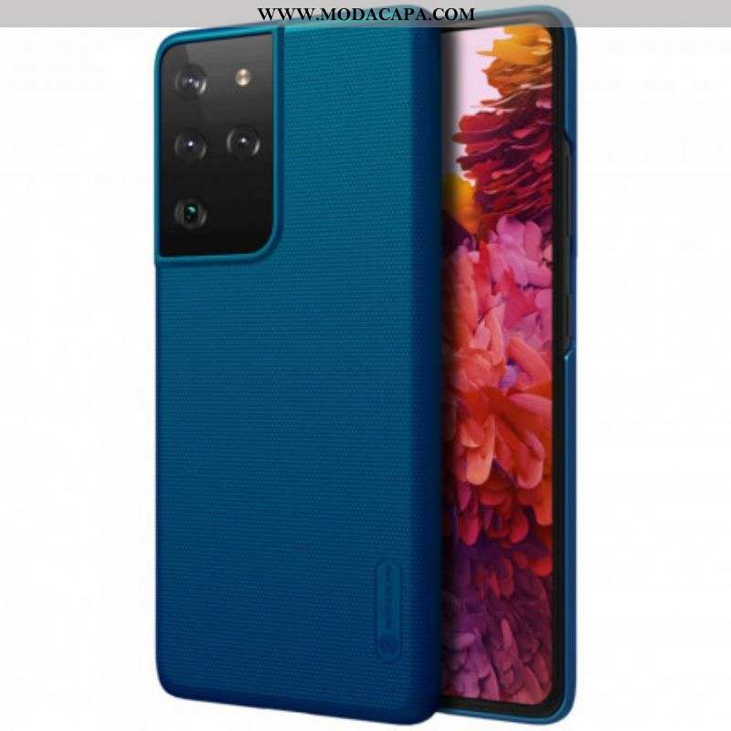 Capa De Celular Para Samsung Galaxy S21 Ultra 5G Nillkin Fosco Rígido