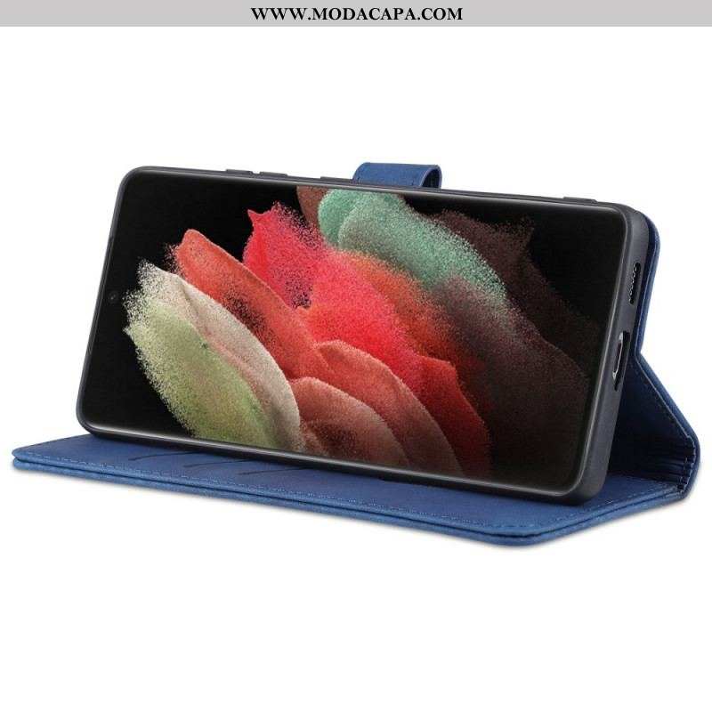 Capa Flip Para Samsung Galaxy S21 Ultra 5G Doçura Azns
