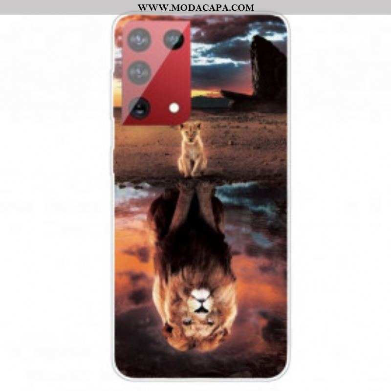 Capa Para Samsung Galaxy S21 Ultra 5G Sonho De Filhote