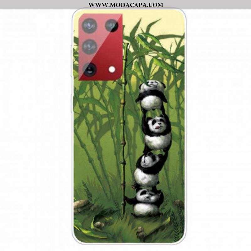 Capa Para Samsung Galaxy S21 Ultra 5G Bando De Pandas