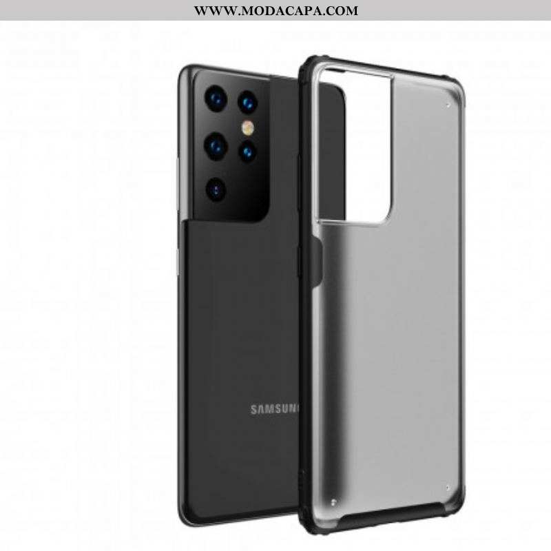 Capa Para Samsung Galaxy S21 Ultra 5G Frosty Híbrido