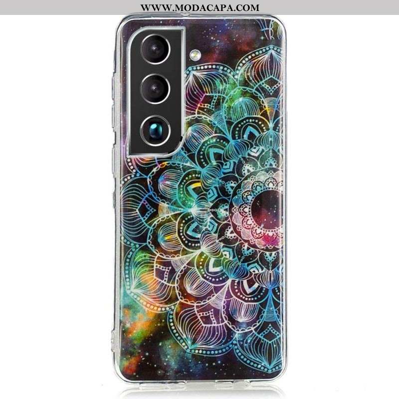 Capa Para Samsung Galaxy S22 5G Série Floral Fluorescente