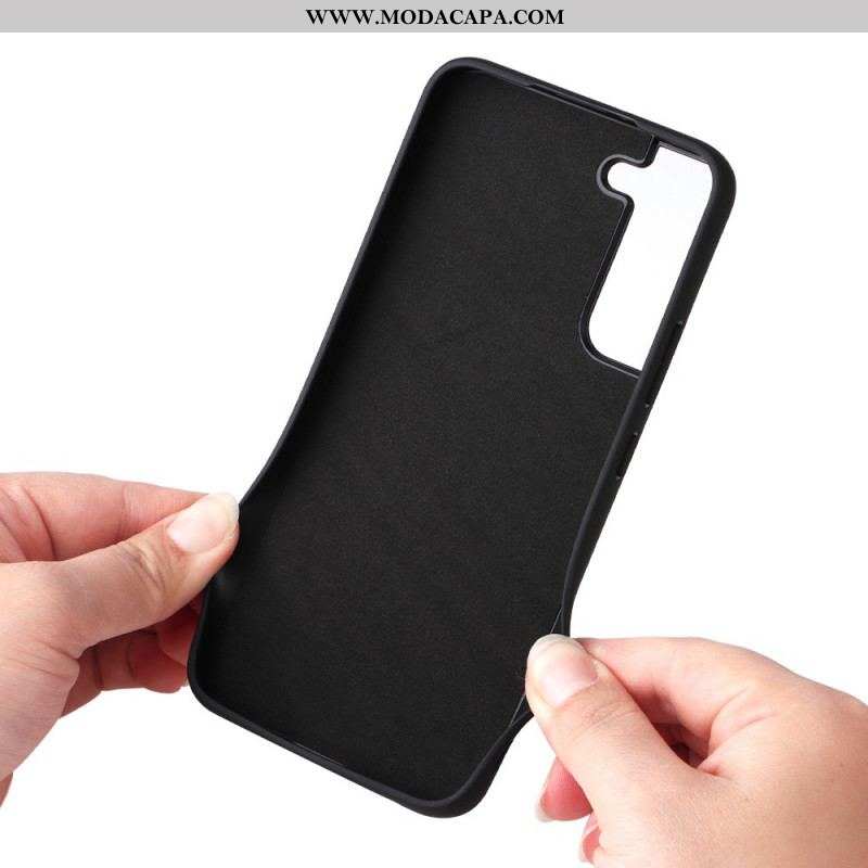 Capa Para Samsung Galaxy S22 5G Fibra De Carbono Simples