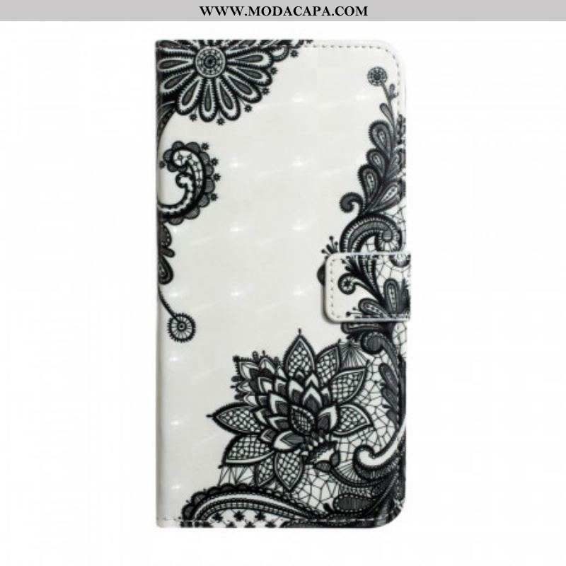 Capa Folio Para Samsung Galaxy S22 5G Renda