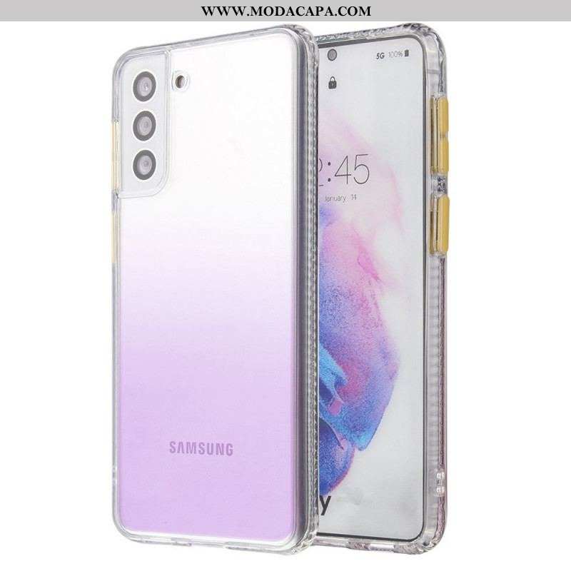 Capa Para Samsung Galaxy S22 5G Cor Gradiente