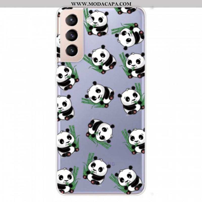 Capa De Celular Para Samsung Galaxy S22 5G Pequenos Pandas