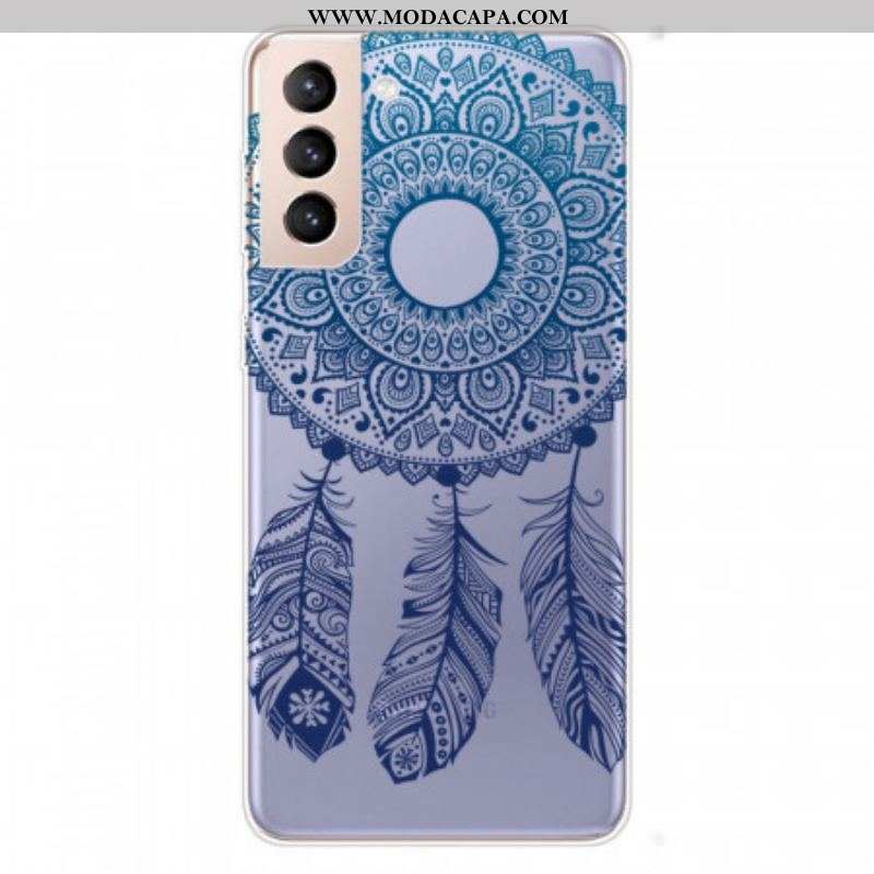 Capa De Celular Para Samsung Galaxy S22 5G Mandala De Flor Única